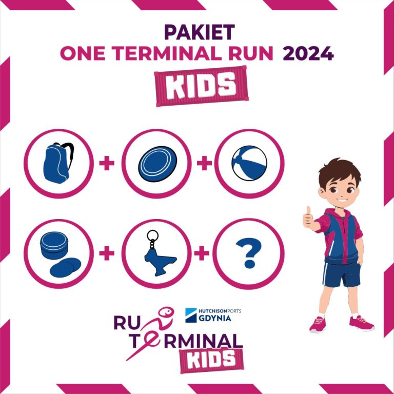 We invite: ONE Terminal Run KIDS Gdynia Hutchison Ports 2024