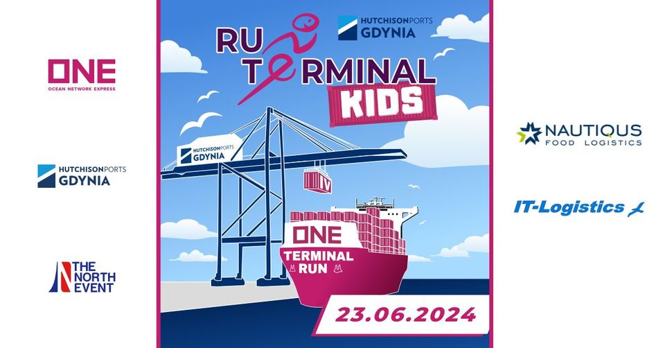 Zapraszamy: Biegnij z nami – ONE Terminal Run KIDS Gdynia Hutchison Ports 2024