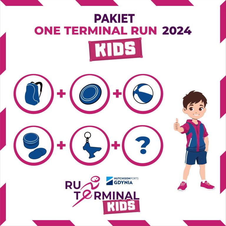 Zapraszamy: ONE Terminal Run KIDS Gdynia Hutchison Ports 2024